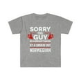 thumbnail image 1 of Sorry Guy Already taken by hot Norwegian Soulmate Unisex T-shirt S-3XL, 1 of 2