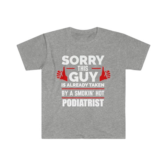 Sorry Guy Already taken by hot Pilot Unisex T-shirt S-3XL