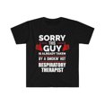 thumbnail image 1 of Sorry Guy Already taken by hot Respiratory Therapist Unisex T-shirt, S-3XL, 1 of 2