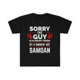 thumbnail image 1 of Sorry Guy Already taken by hot Samoan Soulmate Unisex T-shirt S-3XL Samoa, 1 of 2