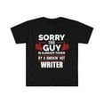 thumbnail image 1 of Sorry Guy Already taken by hot Writer Unisex T-shirt S-3XL Soulmate, 1 of 2