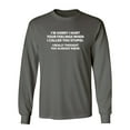 thumbnail image 1 of Sorry I Called You Stupid I Thought You Already Knew Sarcastic Novelty Gift Idea Adult Humor Funny Men's Long Sleeve Shirts, 1 of 3