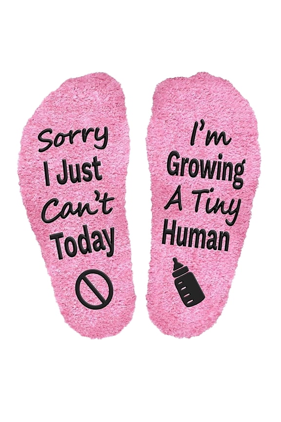 Sorry I Cant Today I'm Growing A Tiny Human Socks, Pregnancy Socks Funny For Mom To Be, Mother To Be Gifts For New, Gifts For Pregnant Daughter, Birthday For Expecting Moms, First Time Moms