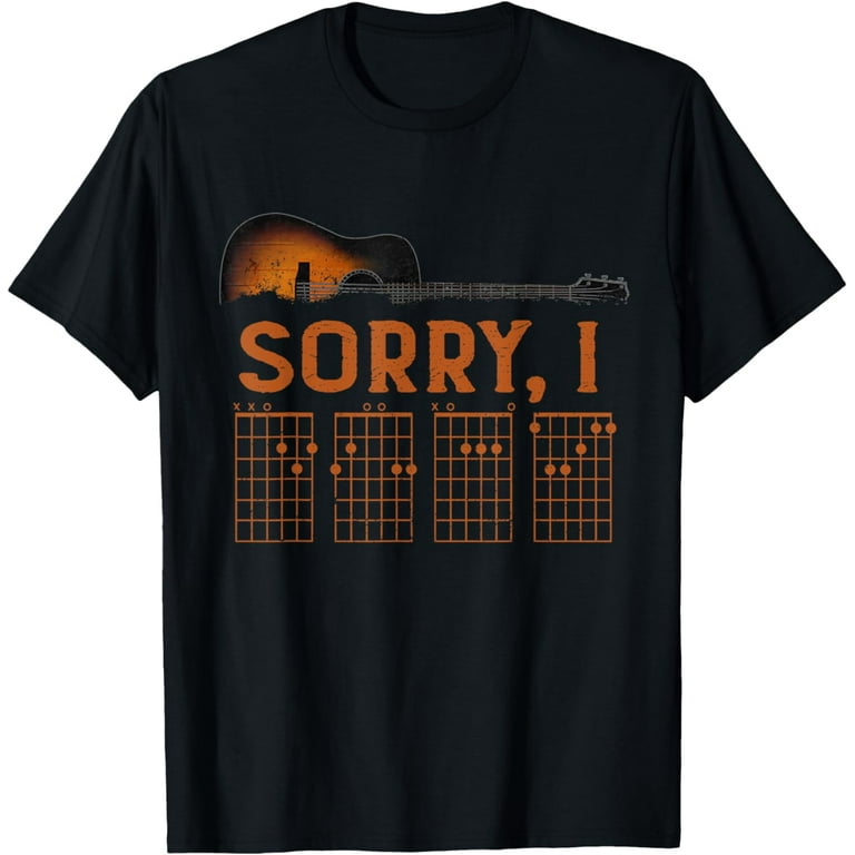 Funny Guitar Shirt - F Chord Funny Guitar T-Shirt Funny Guitar Shirt - F Chord Funny Guitar T-Shirt