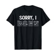 thumbnail image 1 of Sorry I-DGAF Funny Hidden Message Guitar Chords For Lover T-Shirt, 1 of 5