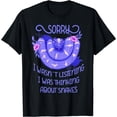 thumbnail image 1 of Sorry I Wasn´t Listening Funny Snake Snakes Lover T-Shirt Black Medium, 1 of 4