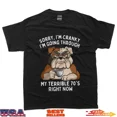 thumbnail image 1 of Sorry I'm Cranky I'm Going Through Terrible 70's Funny Dog T-Shirt, 1 of 2