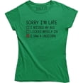 thumbnail image 1 of Sorry I'm Late I Saw A Unicorn Funny Unicorn Horse Lover Women's T-Shirt, 1 of 4