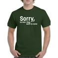 thumbnail image 1 of Sorry I'm Late Quote. T-Shirt Men -Image by Shutterstock, Male Medium, 1 of 4
