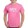 thumbnail image 1 of Sorry I'm Late Quote. T-Shirt Men -Image by Shutterstock, Male Medium, 1 of 4