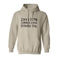 thumbnail image 1 of Sorry If My Common Sense Offends Adult Hooded Sweatshirt, 1 of 3