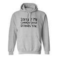 thumbnail image 1 of Sorry If My Common Sense Offends Adult Hooded Sweatshirt, 1 of 3