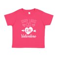 thumbnail image 1 of Sorry Ladies Gigi Is My Valentine Toddler T-Shirt 4T Cyber Pink, 1 of 3