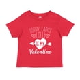 thumbnail image 1 of Sorry Ladies Lolli Is My Valentine Toddler T-Shirt 5/6T Red, 1 of 3