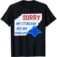 thumbnail image 1 of Sorry My Stingray Ate My Homework Excuses Manta Ray T-Shirt, 1 of 4