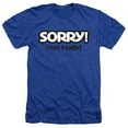 thumbnail image 1 of Sorry - Not Sorry - Heather Short Sleeve Shirt - Small, 1 of 2