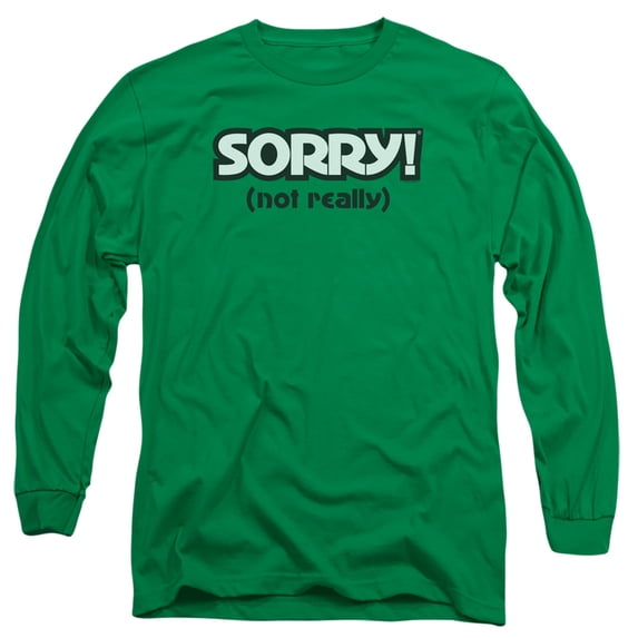 Sorry - Not Sorry - Long Sleeve Shirt - XXX-Large