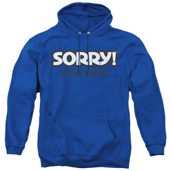 Sorry - Not Sorry - Pull-Over Hoodie - Large