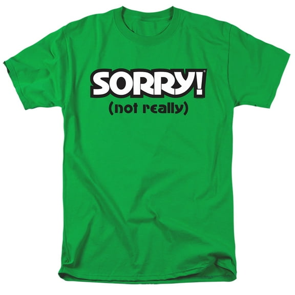 Sorry - Not Sorry - Short Sleeve Shirt - Large