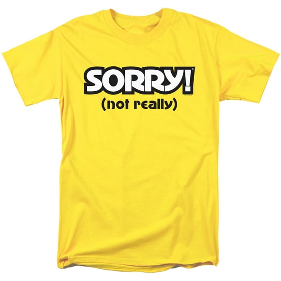 Sorry - Not Sorry - Short Sleeve Shirt - XX-Large