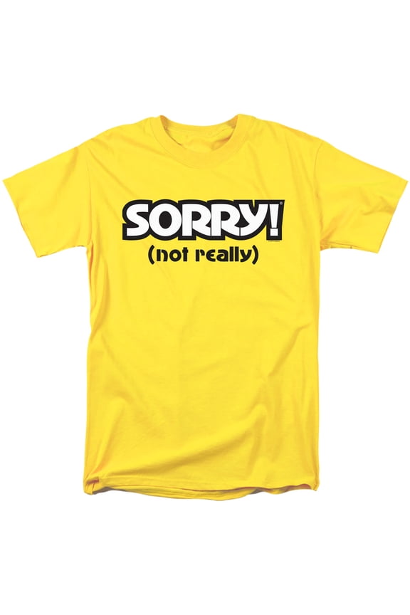Sorry (Not Really) T-Shirt Unisex Graphic Tee For Men & Women