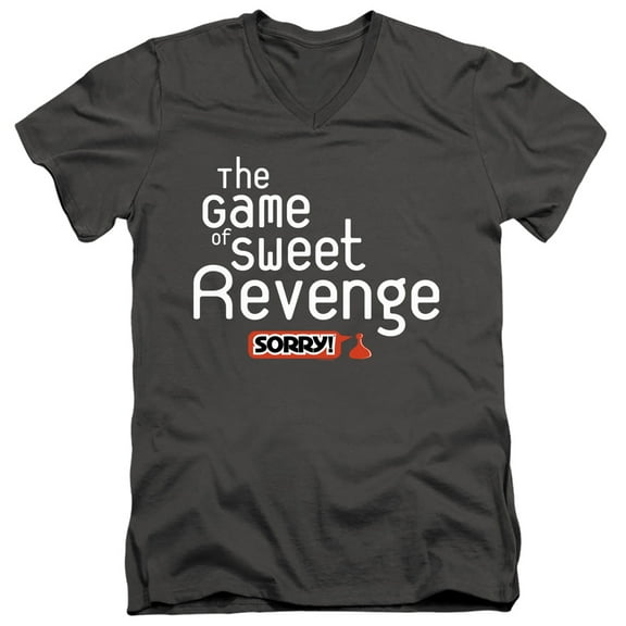 Sorry - Sweet Revenge - Slim Fit V Neck Shirt - XX-Large