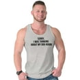 thumbnail image 1 of Sorry Thinking About My Dog Funny Pet Tank Top T Shirts Men Women Brisco Brands S, 1 of 6