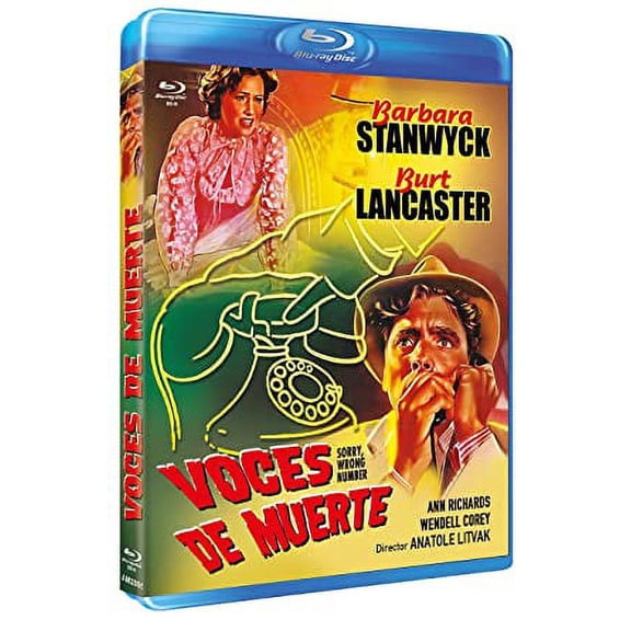 Sorry, Wrong Number (1948) [ Blu-Ray, Reg.A/B/C Import - Spain ]