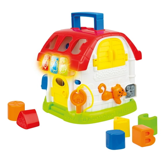 Winfun Sort 'N Learn Activity House (7 Pieces)