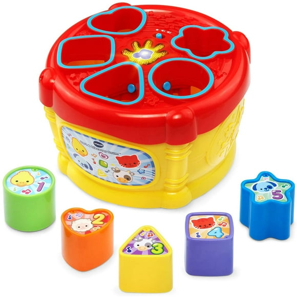 Sort and Discover Drum, Yellow