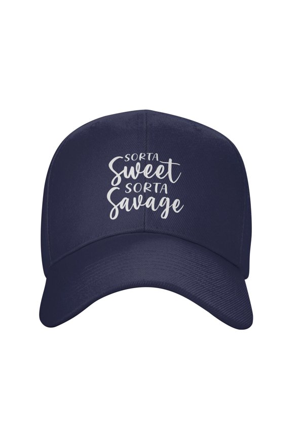 Sorta Sweet Sorta Savage Sandwich Cap Unisex Adjustable Adult Baseball Caps Casquette Hats Flat Cap