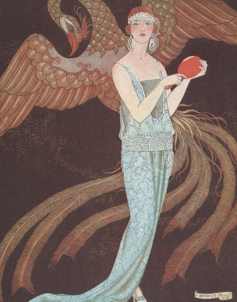 Sortileges Canvas Art - George Barbier (24 x 36)