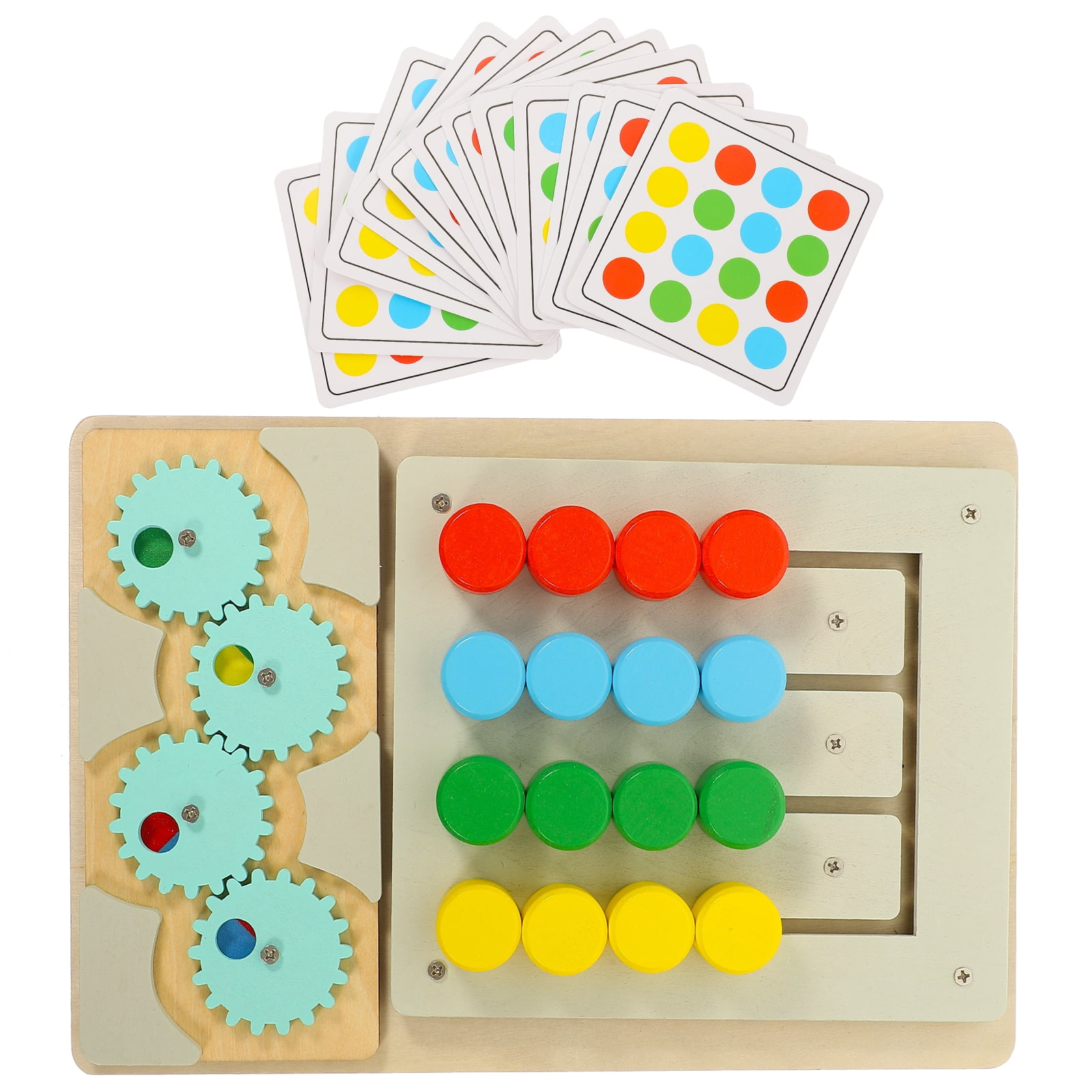 Sorting Game Board Toy Kid Toys Educational for 2 Year Olds Kids Color