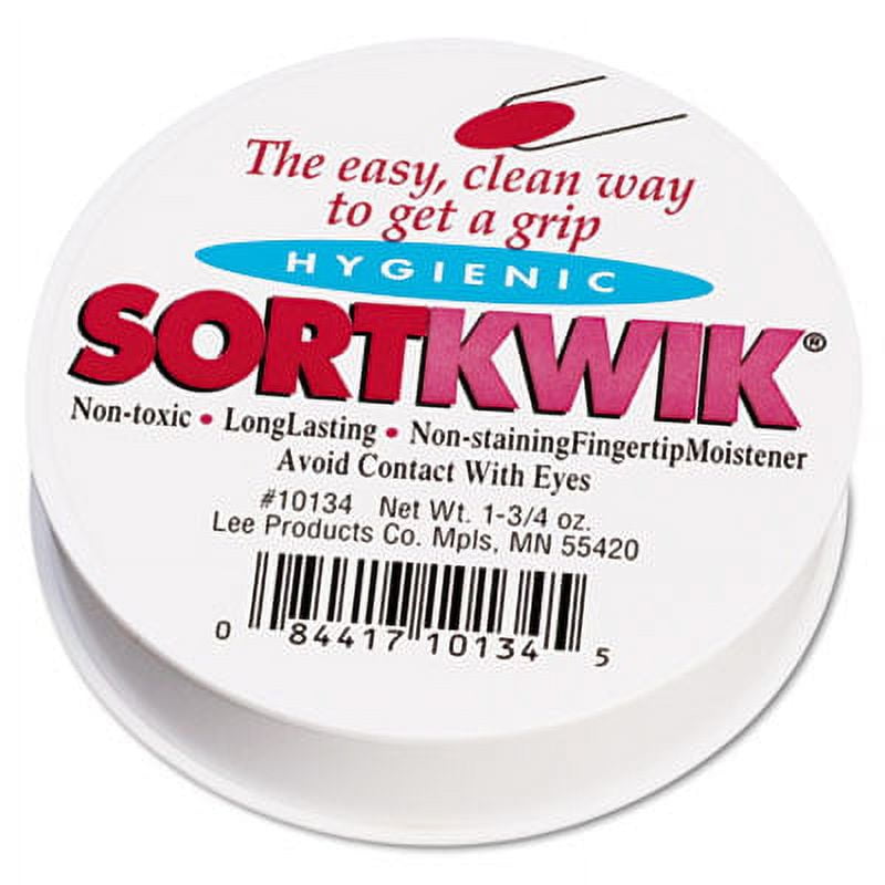 Sortkwik Fingertip Moisteners, 1.75 Oz, Pink