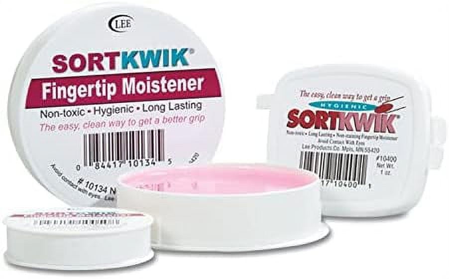Sortkwik Fingertip Moisteners, 3/8 Oz [Set Of 4]