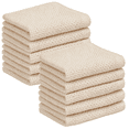 thumbnail image 1 of Sortora Beige Dish Cloths, 10-Pack 100% Cotton Dish Towels Ultra Absorbent Quick Dry, Reusable Kitchen Towels, Soft Wash Cloths for Washing Dishes, 12 x 12 Inches, 1 of 7