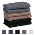 thumbnail image 1 of Sortora Dish Cloths, 6-Pack 100% Cotton Dish Towels Ultra Absorbent Quick Dry, Reusable Kitchen Towels, 12 x 12 Inches Soft Wash Cloths for Washing Dishes, Mixed Color, 1 of 7