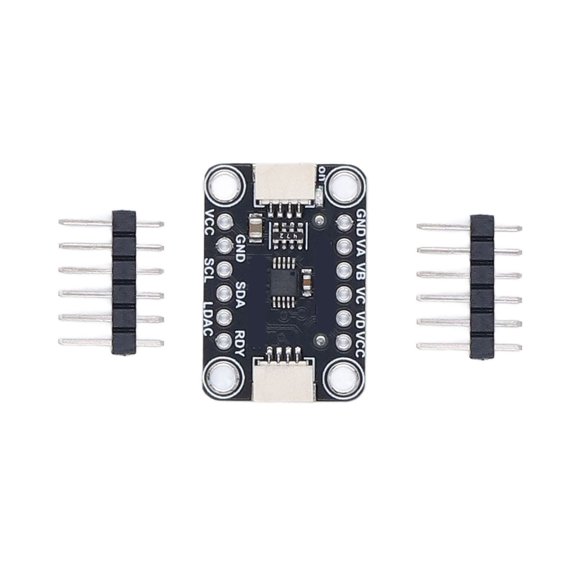 Sorven 12 Bit DAC 4 Way Digital To Analog Converter Module, 2.7V To 5.5V Quad Digital To Analog Converter Board 12 Bit for Industrial Use