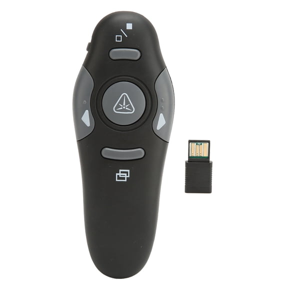 Sorven 2.4GHz Remote Clicker Presentation Clicker, Wide Compatibility Handheld Presenter for Office