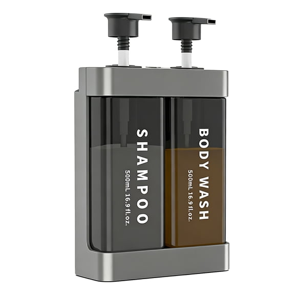 Sorven 2 Chamber Shower DispenserShower Soap Dispenser,2 Chamber Shower Dispenser,2 Chamber Soap Dispenser,Shower Dispenser,Hand Soap Dispenser,Soap Dispenser