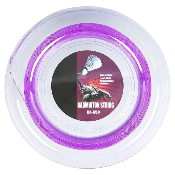 Sorven 200m Badminton String 200m Badminton Racket , Nylon Badminton Training, Racket , High Elasticity, Colorful, sturdy, Long Service Life, Suitable for Advanced Players, Team Training, Wear