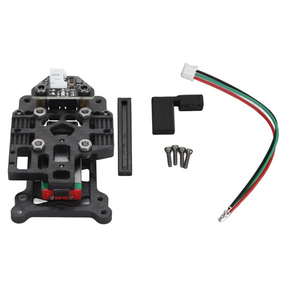 Sorven 3D Printer Leveling Sensor Accessories3D Printer Auto Leveling Kit, Carbon Fiber Frame Auto Leveling Sensor for Replacement Silver Wire Rail