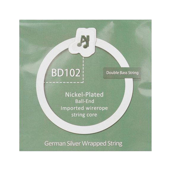 Sorven 4 Set Strings for Double Bass Double BD102 4-string Double Bass String Set Steel- Winding String Rust-resistant String for Double Bass 4 Pcs