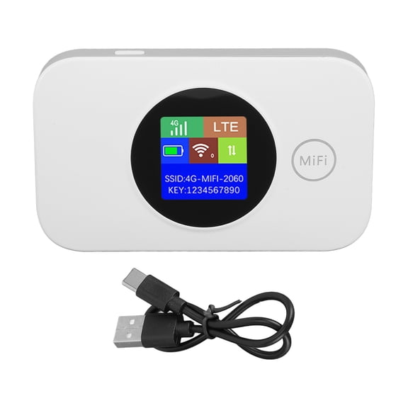 Sorven 4G LTE Mobile Hotspot Router4G Mobile Hotspot, Portable Mobile Hotspot ABS for Home European Version