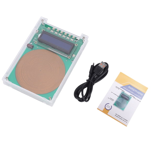 Sorven 7.83Hz Schuman Waves Generator 7.83Hz Frequency Generator Ultra-Low Frequency Pulse Generator Resonator Wave Enhancer-Nature's Frequency USB Interface Acrylic Case