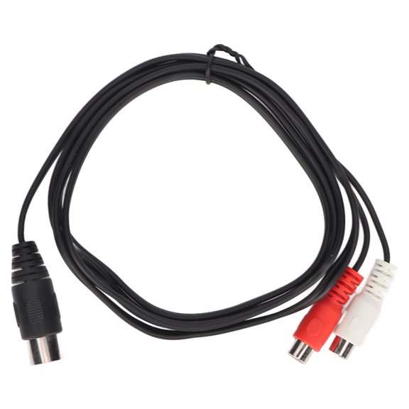 Sorven 8 Pin to 2 Cable 8 Pin Din To 2 Adapter Cable, Interference Resistant Male To Female Adapter Cable for Instrument 1.5m / 4.9ft