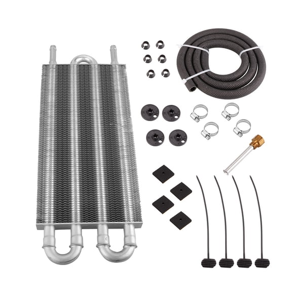 Sorven 8-Row Tube Condenser Car Auto A/C Air Conditioning Tubular Condenser Aluminum Alloy 4-Row Tube Condenser Universal Car Modified Accessories