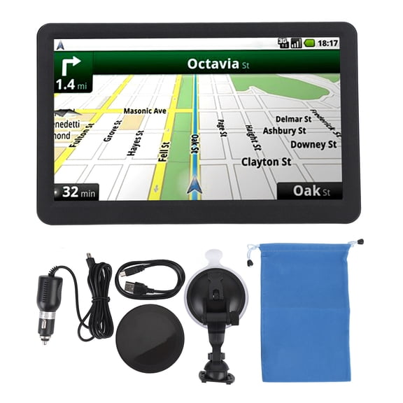 Sorven 9in GPS Navigation System Touch Screen Navigation System, Car GPS Navigator 9 Inch for Trucks for RVs