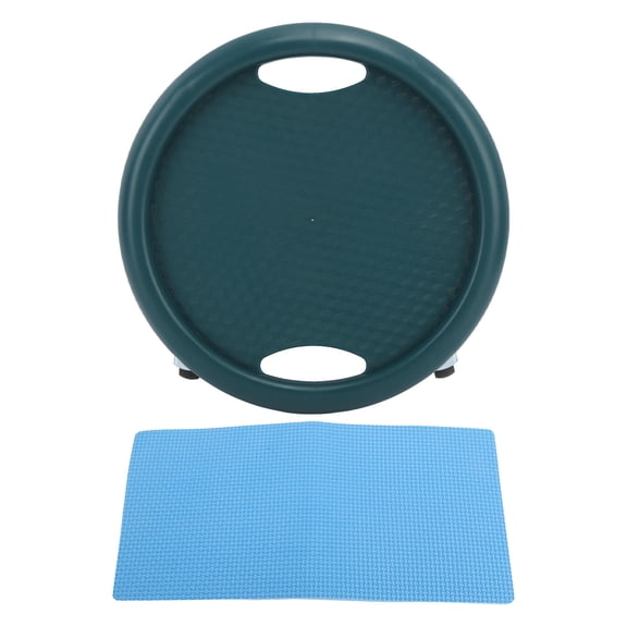 Sorven Abdominal Exercise Skateboard AbdominalWheelBoardPlateAbdominalSlideBoard4Rollers360DegreeQuietLoadBearingWidenedFaceSilentBearingsKneePadforHomeWorkout
