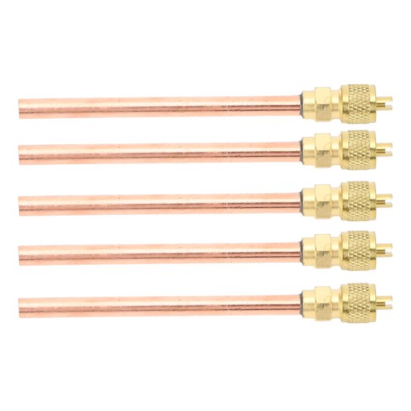 Sorven Air Conditioning Access Valve Air Conditioning Check Valve, Air Conditioning Service Valve 5PCS for R22 Pipelines